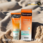 مرطوب کننده صورت نوتروژینا Neutrogena Clear & DefendMoisturiser