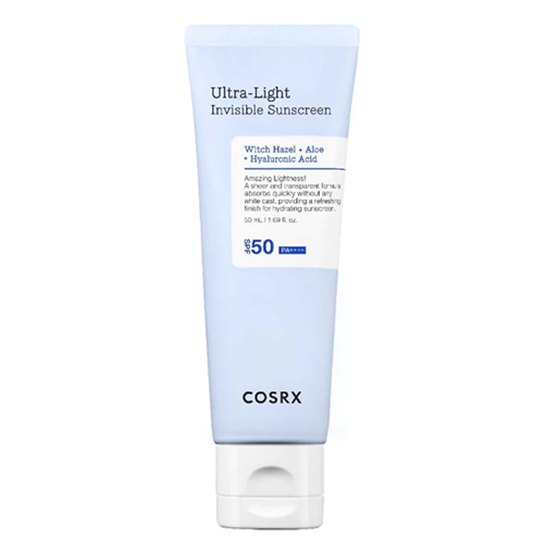 ضد آفتاب بی رنگ اولترا لایت کوزارکس Cosrx Ultra Light Invisible Sunscreen Spf50