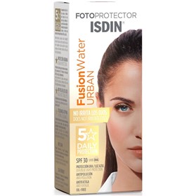 ضدآفتاب بی رنگ ایزدین فیوژن واتر Isdin Fusion Water Urban SPF30 حجم 50 میلی لیتر